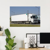 Lastwagen Poster (Heimbüro)