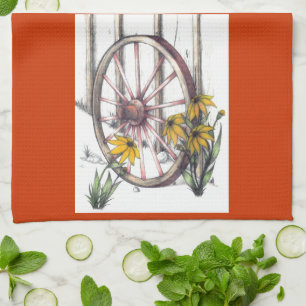 Lastwagen-Rad Dishtowel Handtuch