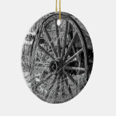 Lastwagen-Rad-Verzierung Keramik Ornament (Rechts)