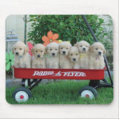 Lastwagen-Welpen Mousepad (Vorne)