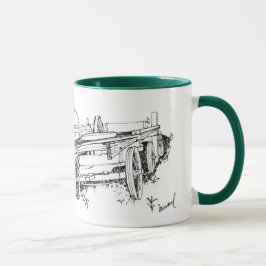 Lastwagen-Zeichnen Tasse