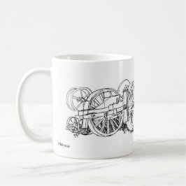 Lastwagen-Zeichnen Tasse