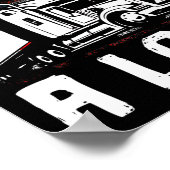 Lastwagenfahrer Ich habe gerade eine Last abgenomm Poster (Ecke)