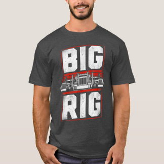 Lastwagenfahrer Vintag Big Rig T-Shirt