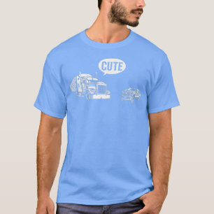 Lastwagenfahrer Vintag Niedlich T-Shirt