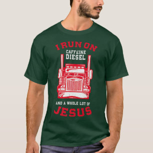 Lastwagenzubehör für Lkw-Fahrer und Diesel-Liebe T-Shirt
