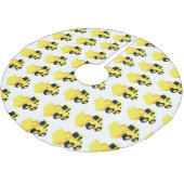 Lastzug für den vorderen Ende des Ladegeräts Polyester Weihnachtsbaumdecke (Schrägansicht)