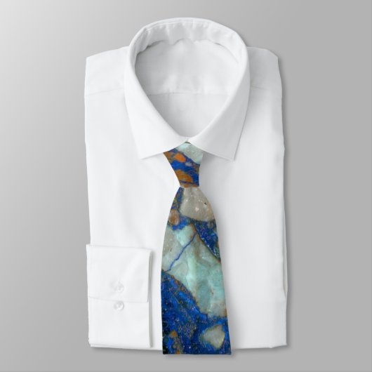 Lasursteinbreccia-Krawatte Krawatte (Gebunden)