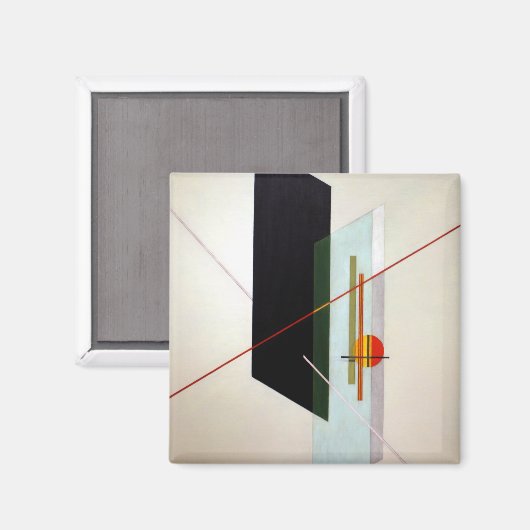 Laszlo Moholy Nagy A IX Magnet (Vorderseite/Rückseite)