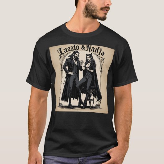 Laszlo & Nadja Albumdecke T-Shirt (Vorderseite)