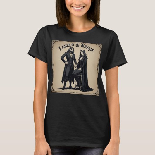 Laszlo & Nadja Albumdecke T-Shirt (Vorderseite)