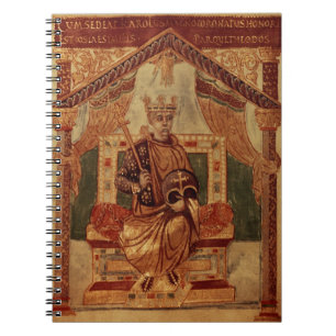 Lat 1152 f.3v Karl der Große (Carolus Magnus, Notizblock