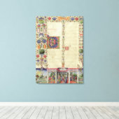 Lat 422 VolI fol.280v Der Anfang des Buches Leinwanddruck (Insitu (Holzboden))