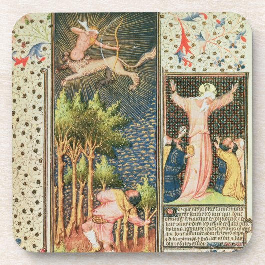 Lat 9471 f.16r November, vom Grandes Heures d Untersetzer (Vorderseite)