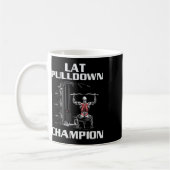 Lat Pulldown Bodybuilding Fitness Workout Kaffeetasse (Links)