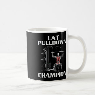 Lat Pulldown Bodybuilding Fitness Workout Kaffeetasse
