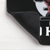 Lat Pulldown Bodybuilding Fitness Workout Mousepad (Ecke)