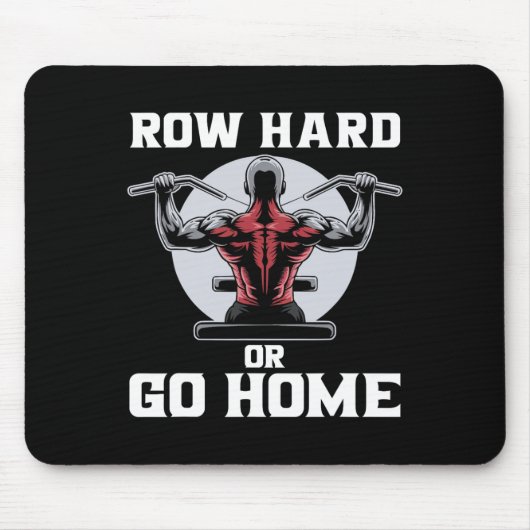 Lat Pulldown Bodybuilding Fitness Workout Mousepad (Vorne)
