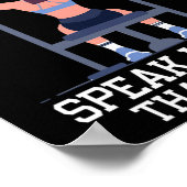 Lat Pulldown Bodybuilding Fitness Workout Poster (Ecke)