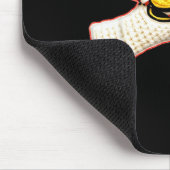 Latch Hook Faux Yarn Funny Goose Christmas Crochet Mousepad (Ecke)