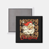 Latch Hook Yarn Crochet Coquette Merry Christmas Magnet (Vorderseite/Rückseite)