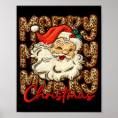 Latch Hook Yarn Crochet Coquette Merry Christmas  Poster (Vorne)
