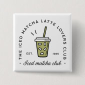 Latcha Iced Liebhaber Club Button (Vorderseite)