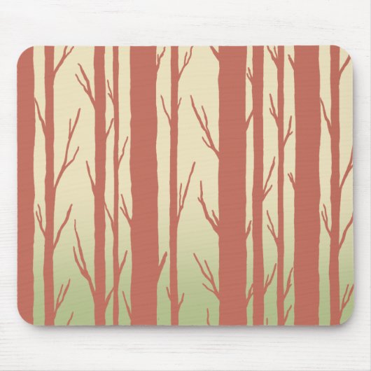 Late Autumn Woods Mousepad (Vorne)