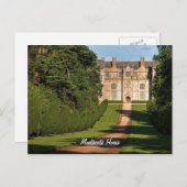 Late Elizabethan Montacute House State Zuhause Postkarte (Vorne/Hinten)