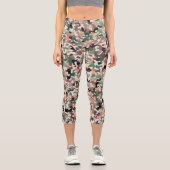 Late Fall Colors  Capri Leggings (Vorderseite)