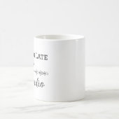 Late Late ist mein Cardio Kaffeetasse (Mittel)