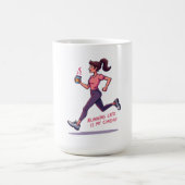 Late Late = My Cardio Kaffeetasse (Mittel)