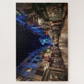 Late Night City Street Puzzle (Vertikal)