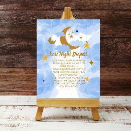 Late Night Diaper Twinkle Twinkle Little Star Poster
