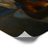 Late Night Luxury Relaxposter Poster (Ecke)