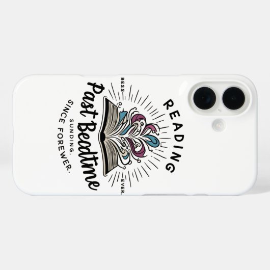 Late Night Reading Case-Mate iPhone Hülle (Rückseite (Horizontal))