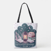 Late Night Reading Club Lattern and Books Tasche (Rückseite)