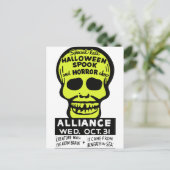 Late Spook and Horror Show Postkarte (Stehend Vorderseite)