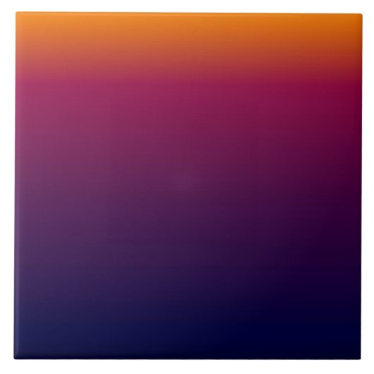 Late Sunset Fliese (Vorderseite)