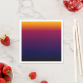 Late Sunset Serviette (Beispiel)