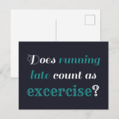 Late Übung Postkarte (Vorne/Hinten)