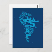 Latein amerika Postkarte (Vorne/Hinten)