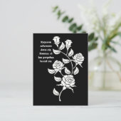 Latein Requiem Erwachsene Färben traditionell kath Postkarte (Stehend Vorderseite)