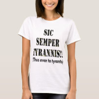 Latein Sic Semper Tyrannis folglich überhaupt zu