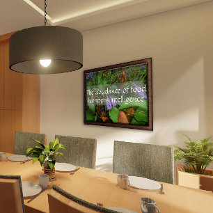 Latein Weisheit zitiert Intelligenzgrün Poster