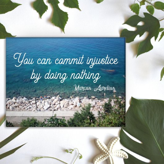 Latein Weisheits-Sprichwort-Justizposter Poster