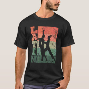 Lateinamerikanische Tänzerin Vintag Dance Coupl T-Shirt