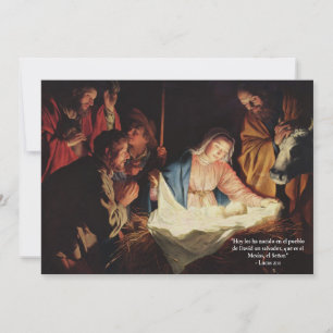 Lateinamerikanisches Familienfoto Weihnachtskarte Feiertagskarte