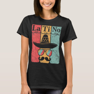 Lateinamerikanisches Periodensystem Elemente Wisse T-Shirt