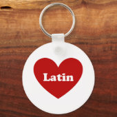 Lateinisch Schlüsselanhänger (Vorderseite)